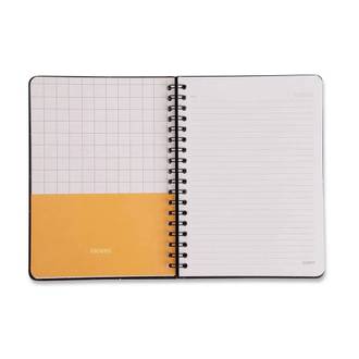 CADERNO ESPIRAL CAPA DURA CLAS 80FLS / PRETO 1804 - UN - CICERO