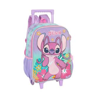 MOCHILA C/RODAS STITCH IC42382SC - INFANTIL - ROXO - UN - LUXCEL