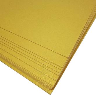 PAPEL PEROLIZADO A4 20FLS - 180G - 302070048 - DOURADO - UN - MASTERPRINT