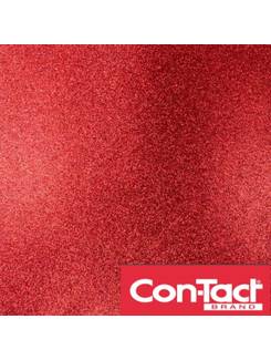 FILME AUTOADESIVO 45CMX2M 80 MICRAS - GLITER 270250 - VERMELHO - UN - CON-TACT