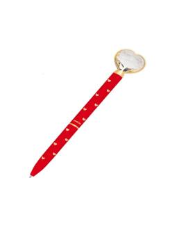 CANETA CORACAO DIAMANTE 1,0MM - 1339 RED - UN - MOLIN