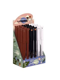 CANETA GEL APAGAVEL 0,7MM - URSINHO - DPL 24 - LEO E LEO