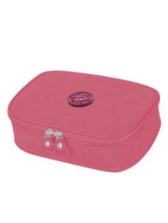 ESTOJO ESCOLAR BOX CRINKLE - YS41053RO - ROSA - UN - YINS