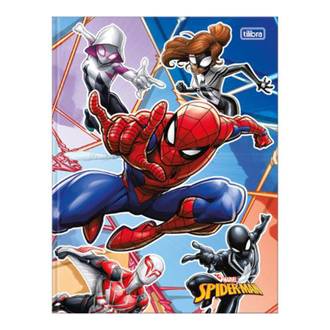 CADERNO BROCHURAO CAPA DURA 80FLS - SPIDER MAN - PCT 5 - TILIBRA