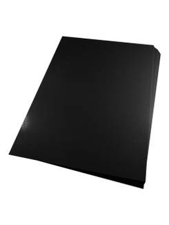 CAPA P/ ENCADERNACAO PP A4  - PRETO - PCT 100 - ALAPLAST