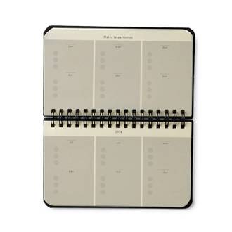 AGENDA ESPIRAL CLASSICA OFFICE 15,5X9 - PLANNER VERDE OLIVA - UN - CICERO