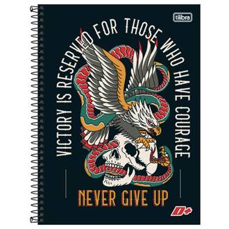 CADERNO UNIV CAPA DURA 12X1 240FLS - MAIS+ - UN - TILIBRA