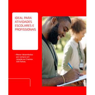 PAPEL CHAMEX 75G 300FLS - A4 - UN - CHAMEX