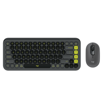 TECLADO E MOUSE S/FIO BT POP ICON - 920-013056 - GRAFITE - UN - LOGITECH