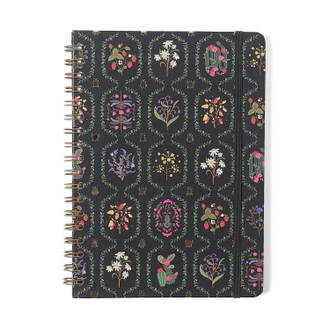 CADERNO ESPIRAL CAPA DURA JARD 80FLS / PRETO - UN - CICERO