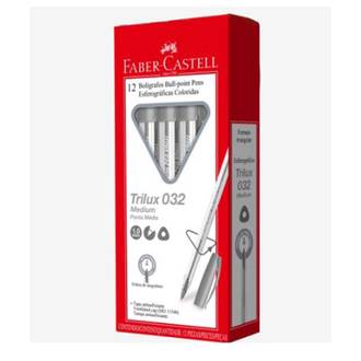 CANETA TRILUX COLORS 032 1,0MM - PRATA - CX 12 - FABER