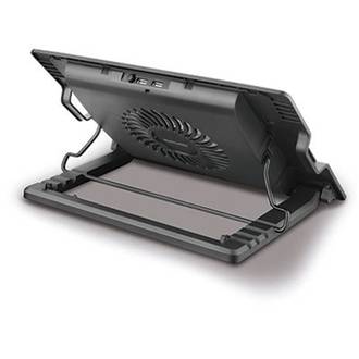 SUPORTE P/ NOTEBOOK C/ COOLER AC166 - PRETO - UN - MULTILASER