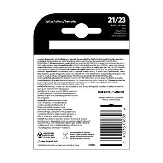 PILHA ALCALINA MN21 COM 2 UNIDADES - UN - DURACELL