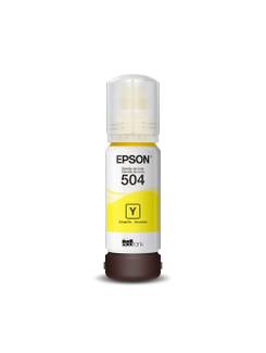 GARRAFA DE TINTA 504 AMARELA T504422-BR - UN - EPSON