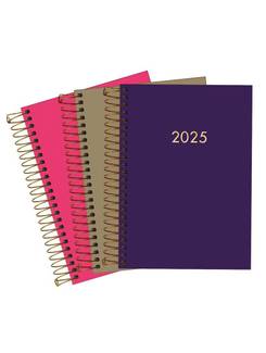 AGENDA ESPIRAL NAPOLI CORES M5 - DIARIA - PCT 5 - TILIBRA