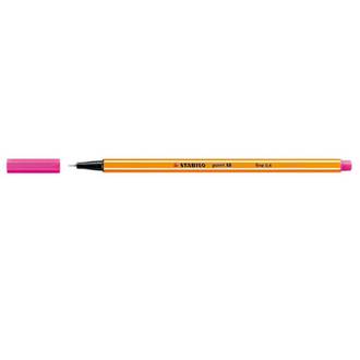 CANETA MICROLINE 0,4MM - ROSA - CX 12 - COMPACTOR
