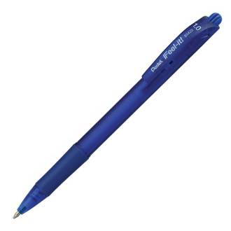 CANETA RETRATIL BX420 1,0MM - AZUL - CX 12 - PENTEL