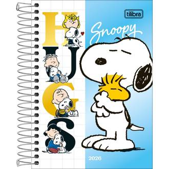 AGENDA ESPIRAL SNOOPY M5 - DIARIA - 393851 - PCT 5 - TILIBRA