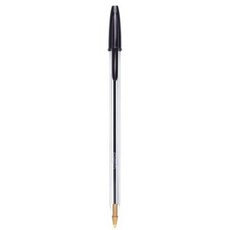 CANETA CRISTAL CLASSICA 1,0MM - PRETO - UN - BIC