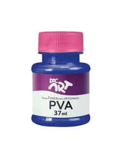 TINTA PVA FOSCA 37ML  - AZUL TURQUESA - UN - DAC