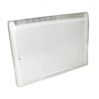 PASTA SANFONADA OFICIO 12 DIVISORIAS - 1047 - CRISTAL - UN - ACP