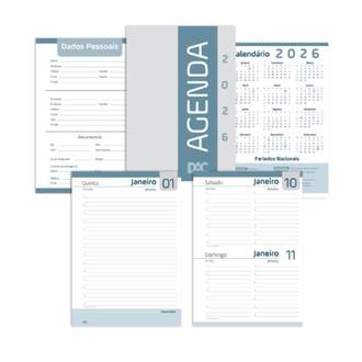 AGENDA MARROM MENOR 4540 - UN - DAC