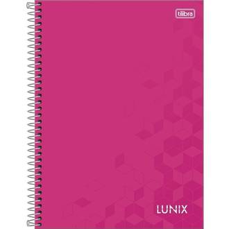 CADERNO UNIV CAPA DURA 1X1 80FLS - LUNIX - PCT 4 - TILIBRA
