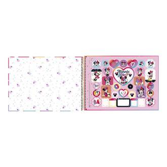 CADERNO DESENHO CAPA DURA 80FLS - ESPIRAL - MINNIIE - UN - TILIBRA