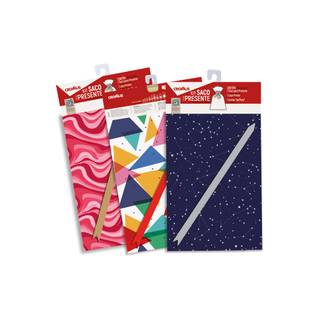 KIT SACO PARA PRESENTE C/1 CASUAL - 350311 - 45x59 - UN - CROMUS
