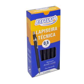 LAPISEIRA 0.5 TECNICA LP0512 - PRETO - CX 12 - BRW