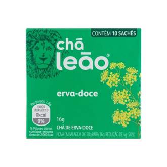 CHA ERVA DOCE C/10 16G - UN - LEAO