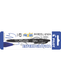 CANETA FRIXION BALL BL-FR7 0,7MM - PRETO - CX 12 - PILOT
