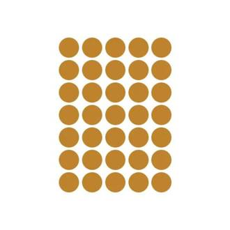 ETIQUETAS P/IDENTIFICACAO 19MM - C/210 - 6001OU - UN - COLACRIL