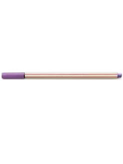 CANETA MICROLINE 0,4MM - LILAS - CX 12 - COMPACTOR