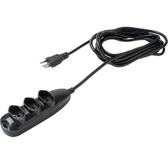 EXTENSAO ELETRICA 3 TOMADAS 10A 2P+T 5M - 3005 - PRETO - UN - INTELBRAS