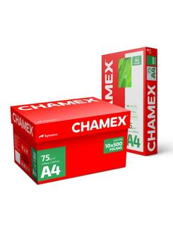 PAPEL CHAMEX 75G 500FLS - A4 - CX 10 - CHAMEX