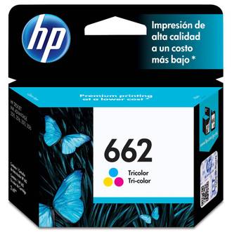 CARTUCHO DE TINTA 662 COLORIDO CZ104AB - UN - HP