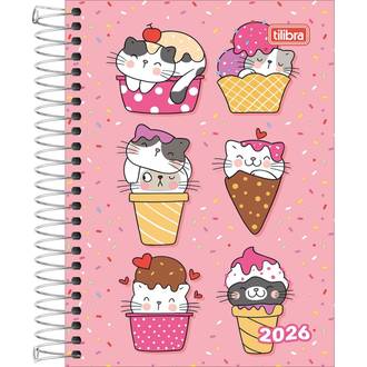 AGENDA ESPIRAL SPICE FEMININA M3 - DIARIA - 393720 - UN - TILIBRA