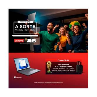 NOTEBOOK 15.6" IDEAPAD 1I I3-1315U/8GB/256GBSSD/UMA/W11 - CINZA - UN - LENOVO