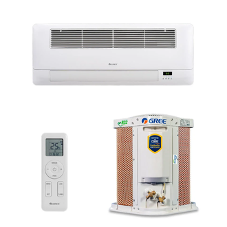 AR CASSETE 1V INVERTER 22K BTU GKC22DA-GWC22ATE G-LINEA/220V - BRANCO - UN - GREE