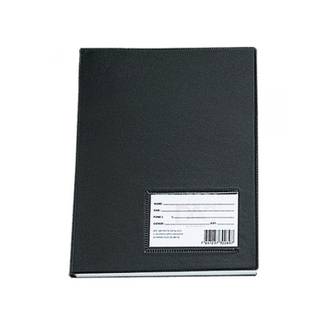 PASTA CATALOGO C/10 ENV FINO 1/2 OFICIO C/VISOR - 1026-10 - PRETO - UN - DAC