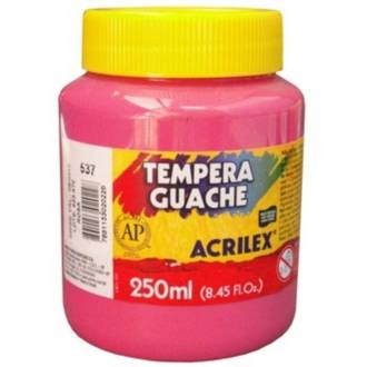 TINTA GUACHE 250ML  - ROSA - UN - ACRILEX