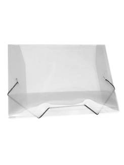 PASTA ELASTICO PLASTICA OFICIO - 1021 - CRISTAL - UN - ACP