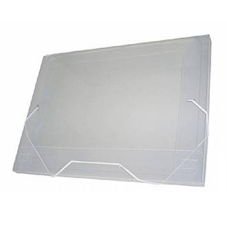 PASTA ELASTICO PLASTICA 2CM OFICIO - 1022 - CRISTAL - UN - ACP