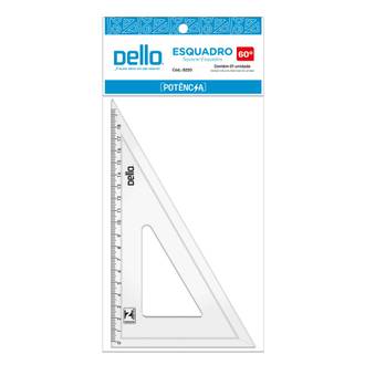 ESQUADRO ACRILICO 60° 8220 - UN - DELLO