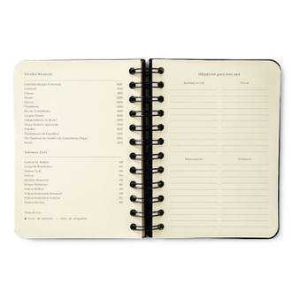 AGENDA ESPIRAL JARDIM 11,5X16 - PLANNER OFF WHITE - UN - CICERO