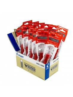 REFIL P/MARCADOR QUADRO BRANCO V BOARD MASTER - 5,5ML - VERMELHO - CX 12 - PILOT