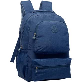 MOCHILA P/NB 17,5 CRINKLE YS41053AE - AZUL ESC - UN - YINS
