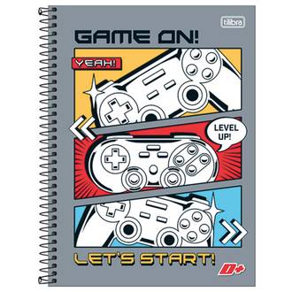 CADERNO UNIV CAPA DURA 12X1 240FLS - MAIS+ - UN - TILIBRA