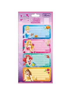 ETIQUETA ADESIVA ESCOLAR  - PRINCESAS - UN - TILIBRA